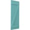 Ekena Millwork Americraft 5-Board (2 Batten) Wood Joined Board-n-Batten Shutters w/ Z-Bar, ARW102BB518X53PTH, PR ARW102BB518X53PTH - alternate 5